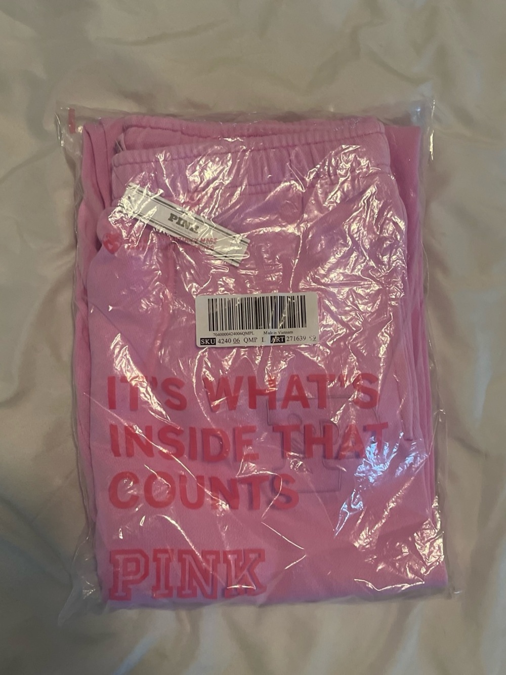 PINK Victoria's Secret Pink Logo Sweatpants
